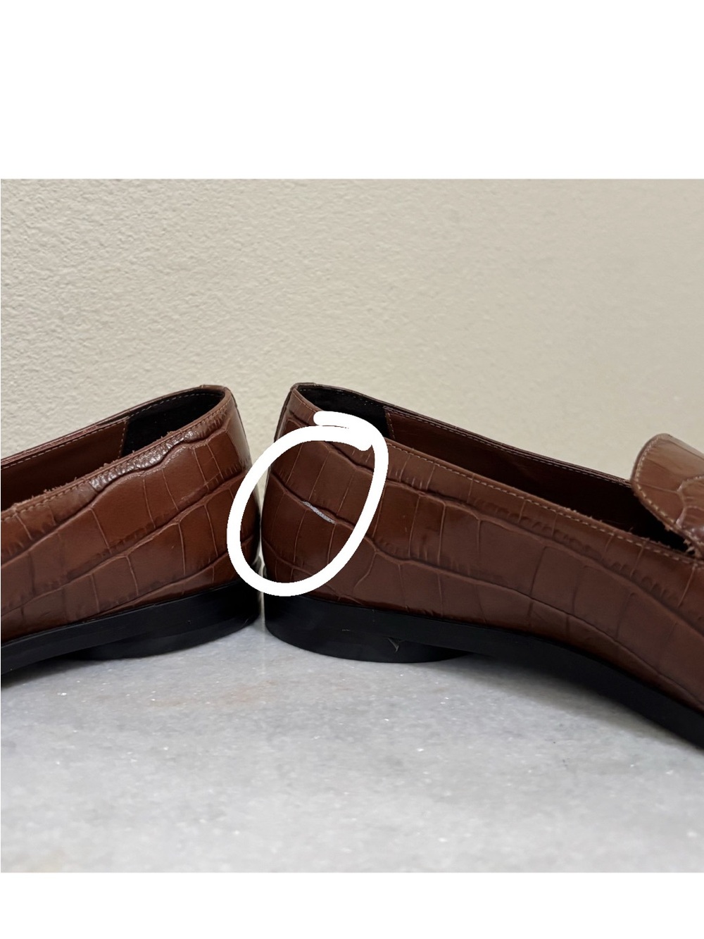 Everlane Size 7.5 Brown Women's Leather Loafers Slip On Made in Italy - Picture 9 of 9